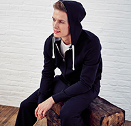 Men's Zip Through Personalised Hoodies