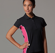 Women's Contrast Polo Shirts