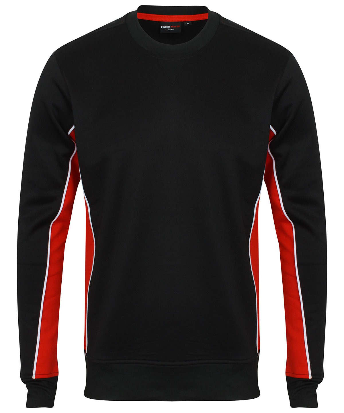 Teamwear Sweatshirt Black / Red / White