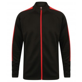 Full Zip Knitted Teamwear Tracksuit Top