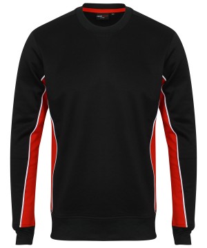 Teamwear Sweatshirt Black / Red / White