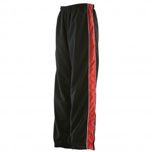 Kids Teamwear Track Pant Black / Red / White