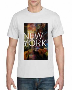New York printed T-shirt