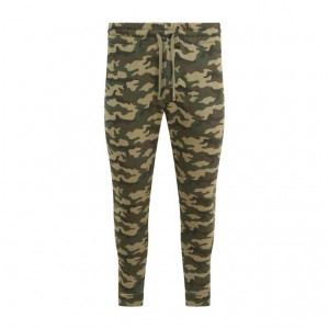 Green Camo tappered jogger