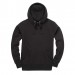 UltraSoft Peach Finish Hoodie - Black Melange