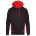 Contrast Teamwear Hoodie Navy / Red