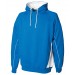 Kids Contrast Teamwear Hoodie Royal / White