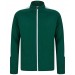 Knitted Teamwear Tracksuit Top Bottle Green / White