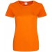 Girlie cool smooth T in Orange Crush