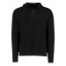 Klassic 60 degree superwash zipped hoodie in Black
