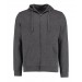 Klassic 60 degree superwash zipped hoodie in Marl Grey
