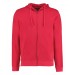 Klassic 60 degree superwash zipped hoodie in Red