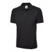 Black Children's Pique Polo Shirt