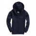 Kids Premium Zip Hoodie Navy