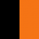 Jet Black / Electric Orange