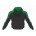 Black/ Emerald