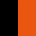 Jet Black / Orange Crush